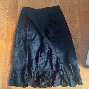 Black skirt